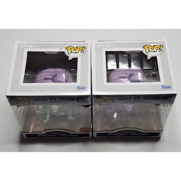 Funko Pop Disney The Sword In The Stone 1102 - Madam Mim Dragon Bundle - Picture 4 of 7